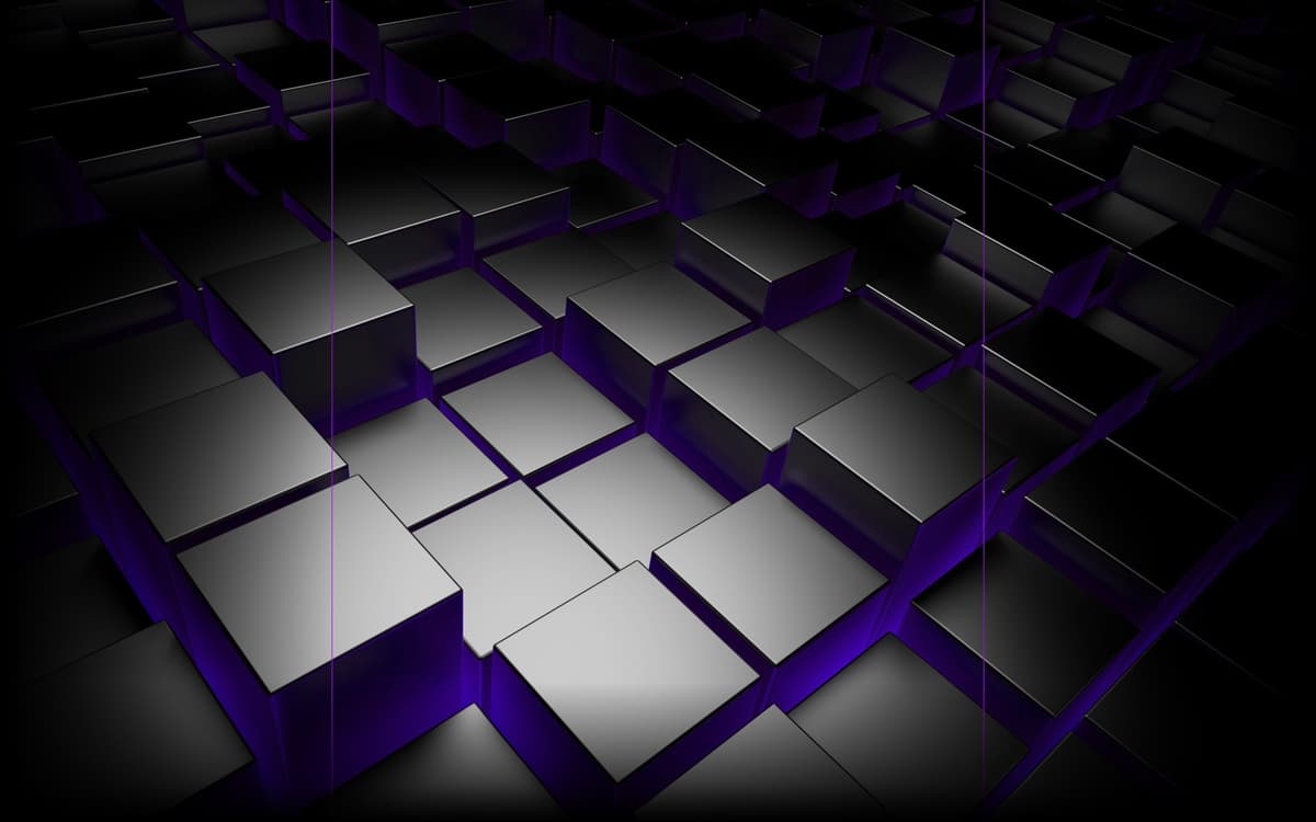 Purple Cubes