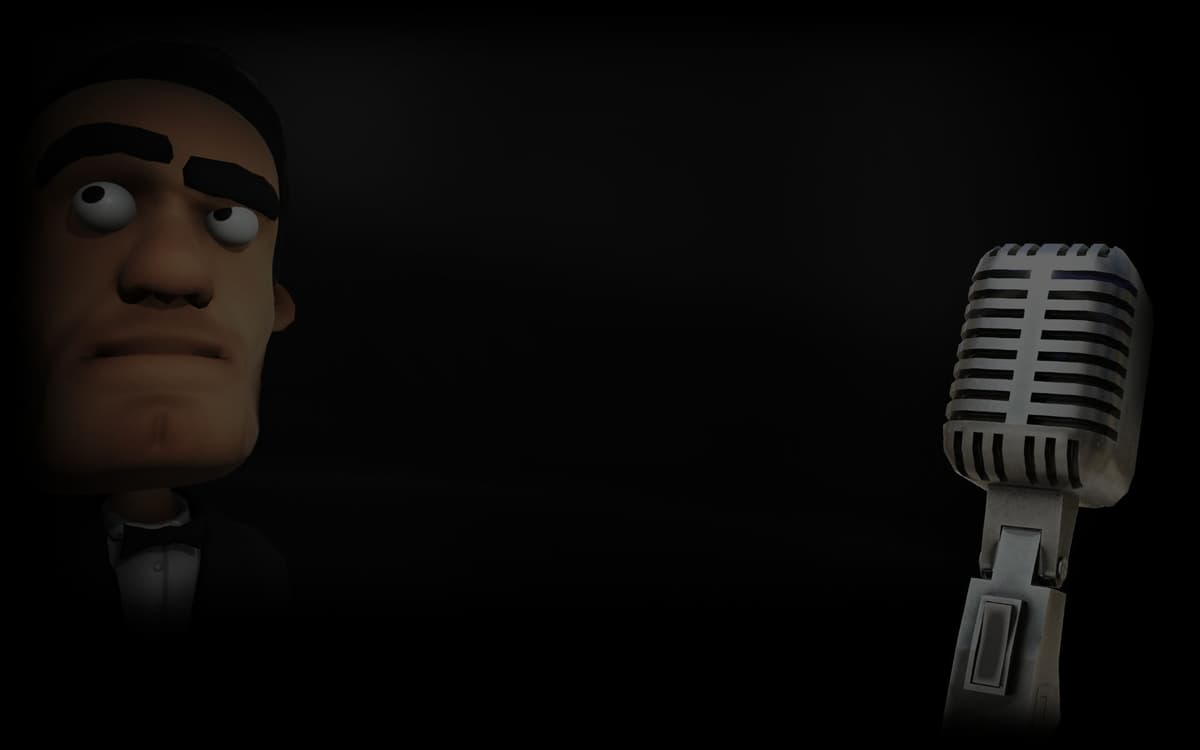 Silver Microphone