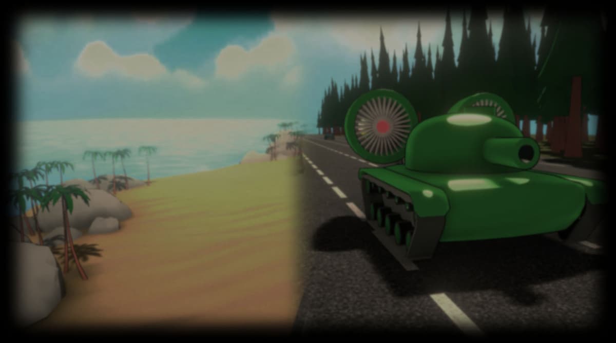 Beach and Tank