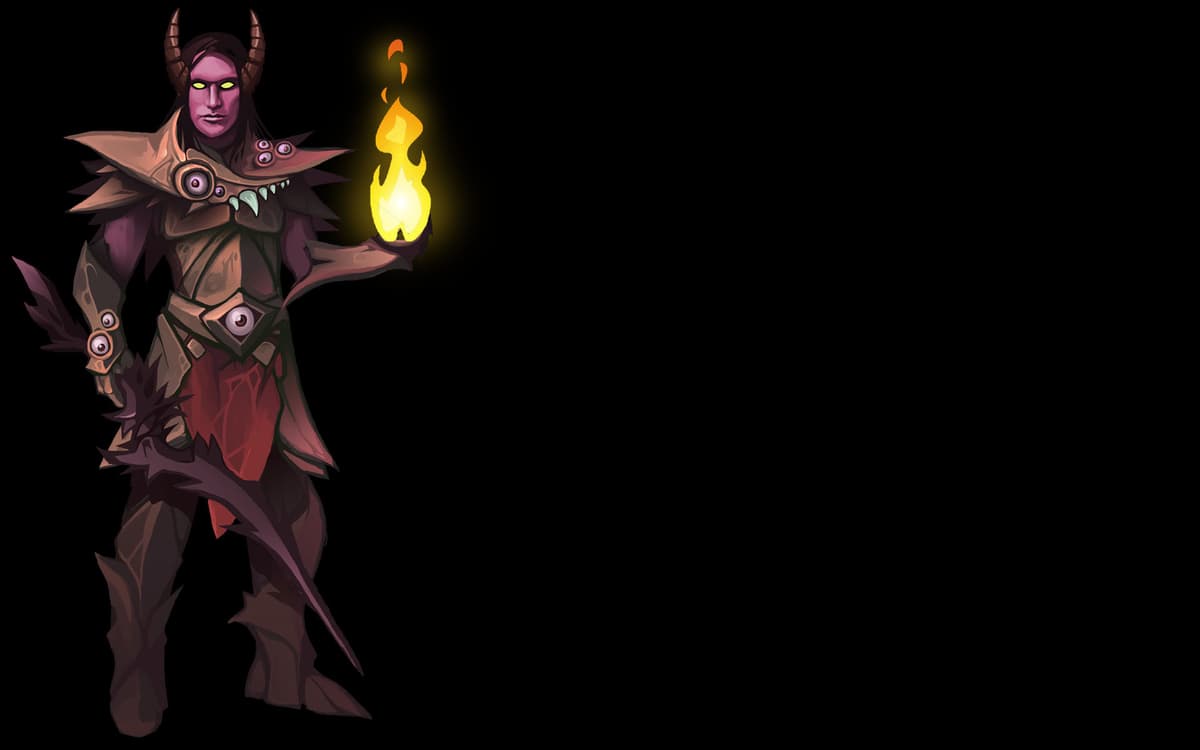 Battle for Enlor - Tiefling Mage