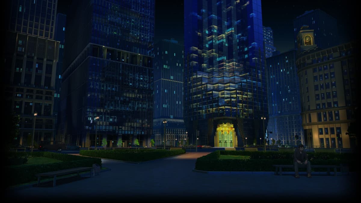 Downtown night