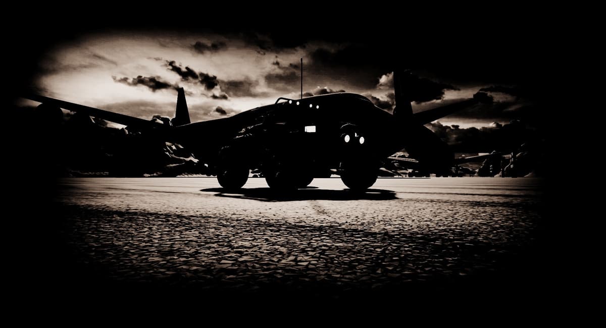 Abandoned airport