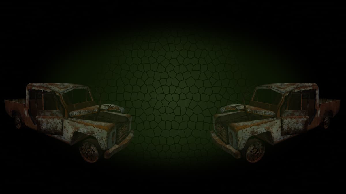 Rusty car body