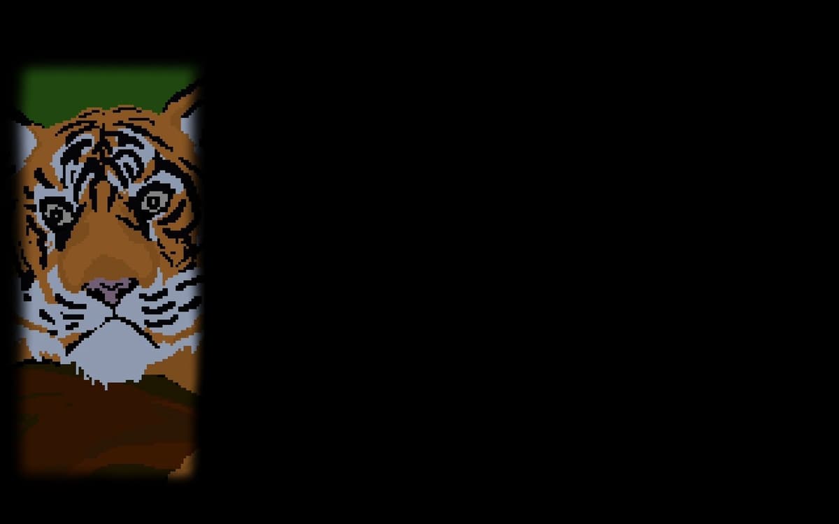 Sumatran Tiger (Profile Background)