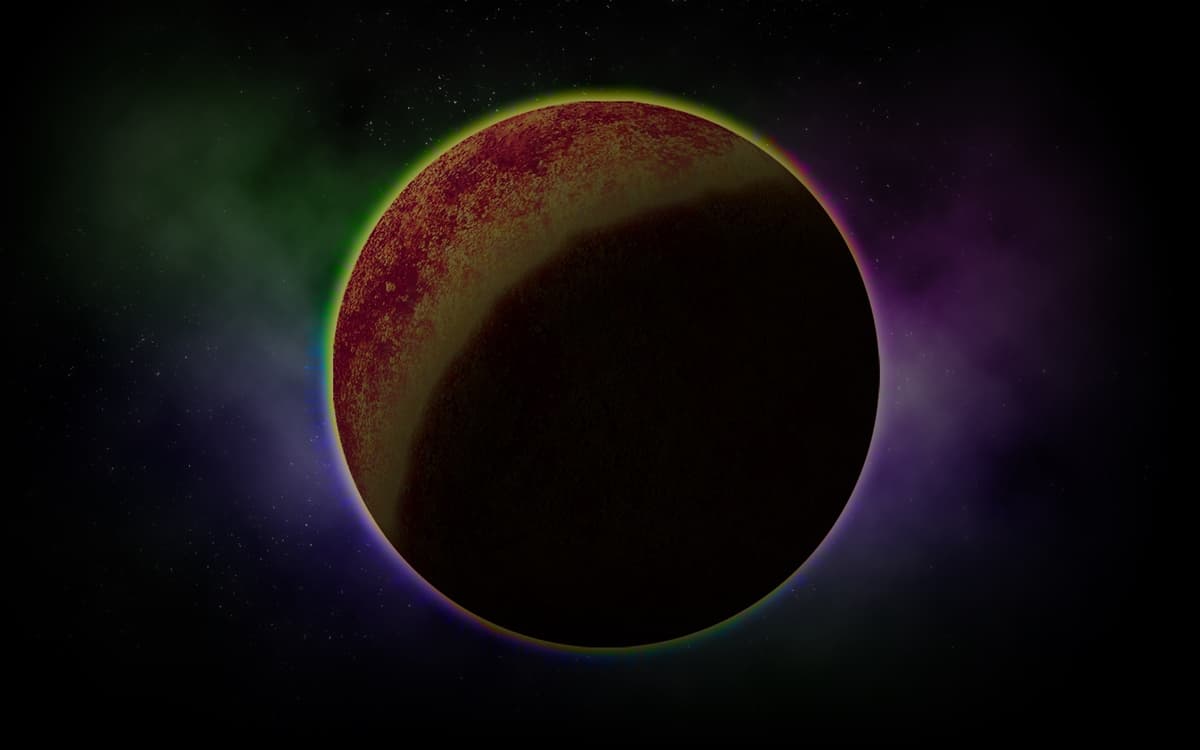 Colored Eclipse