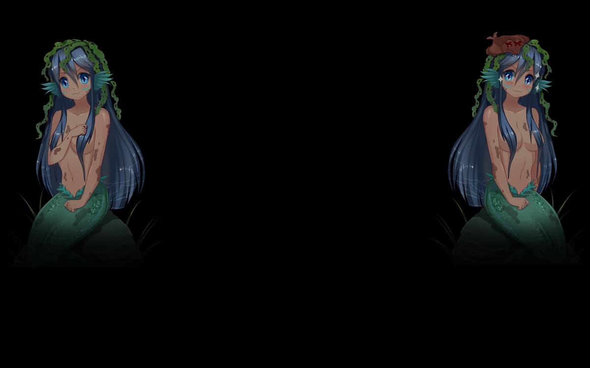 Little mermaid (Profile Background)