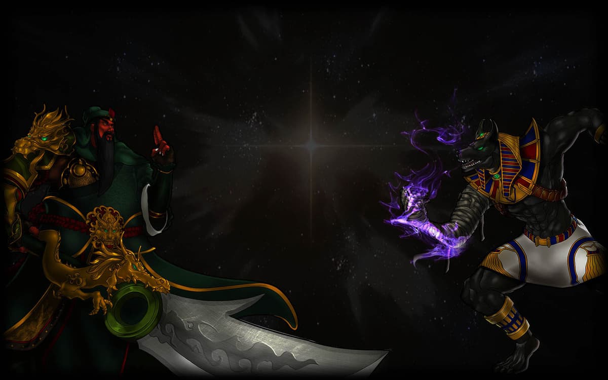 Guangong V.S. Anubis