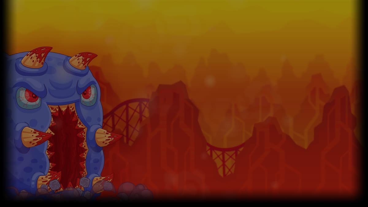 Lava Worm Background