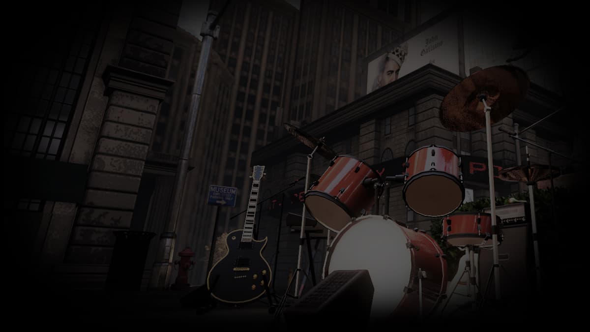 Pedestrian Street Background