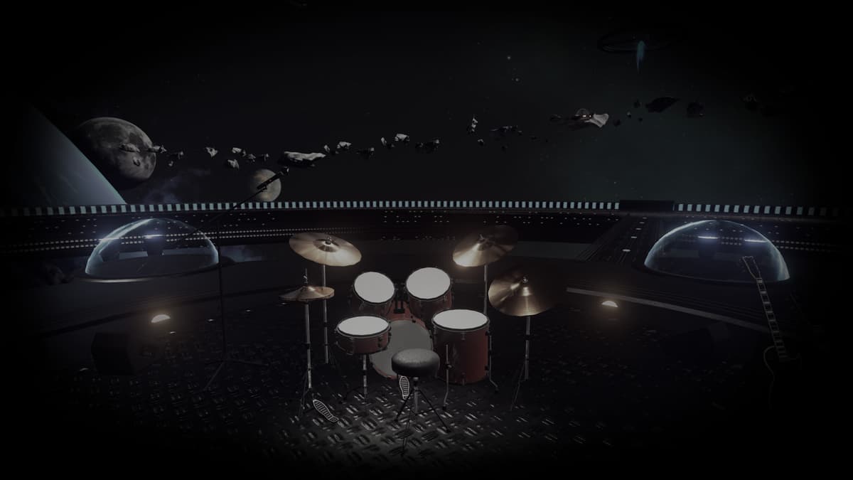 Space Stage Background