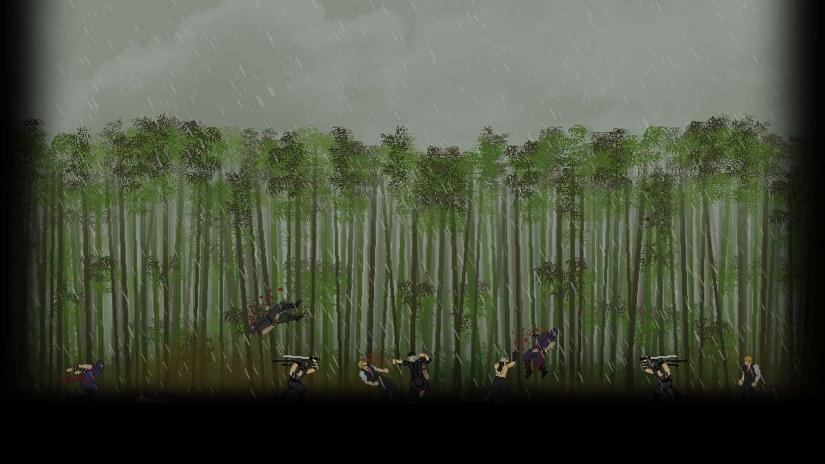 Bamboo woods bg