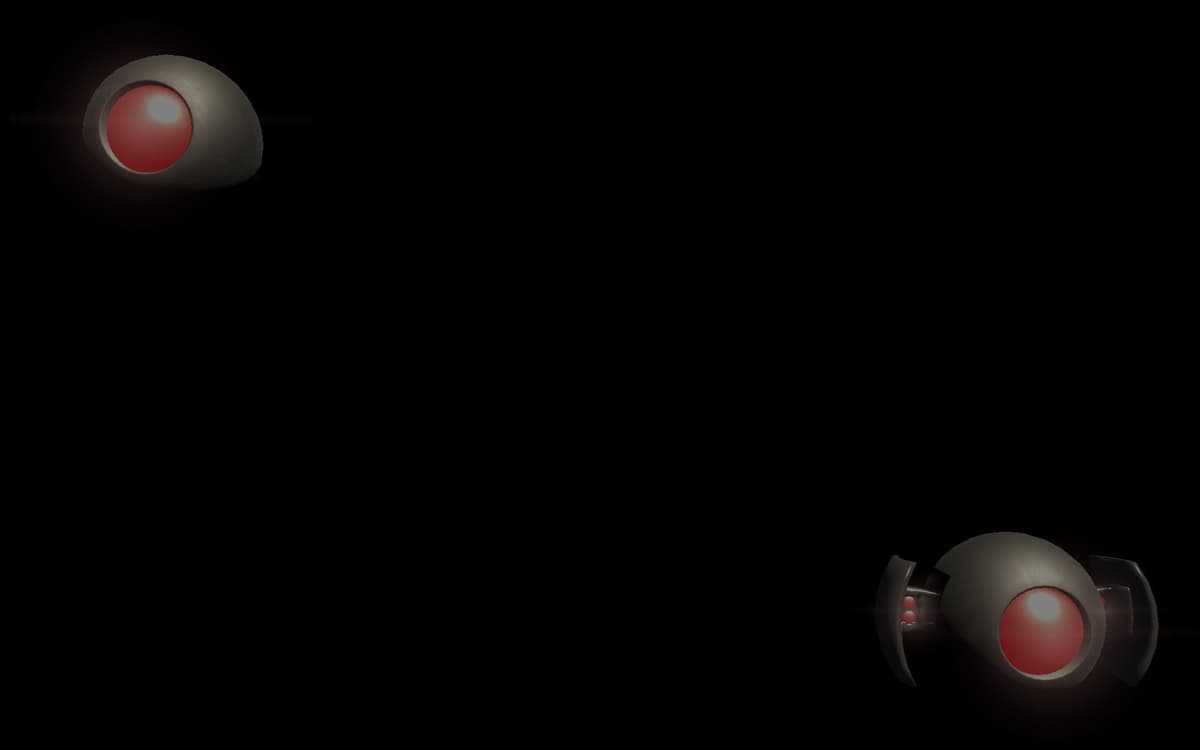 Two Unfriendly Drones