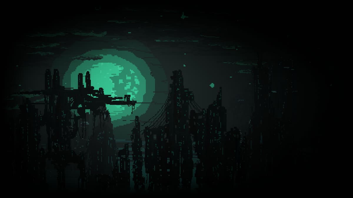 Moon City Background