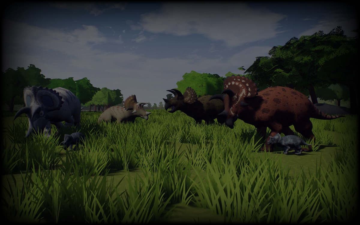 Triceratops (Profile Background)