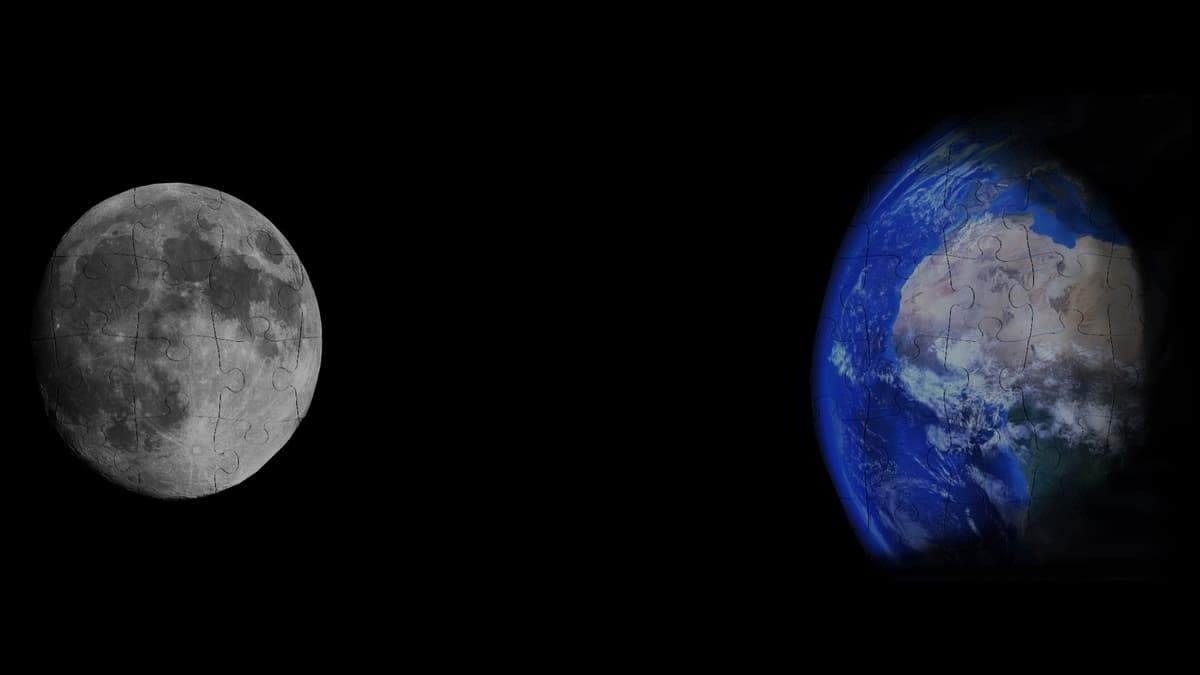 Earth and Moon