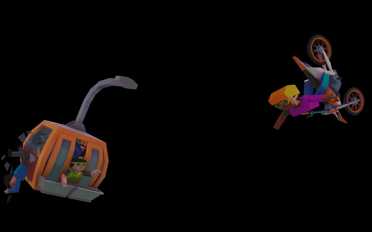 Gondola and Motorbike
