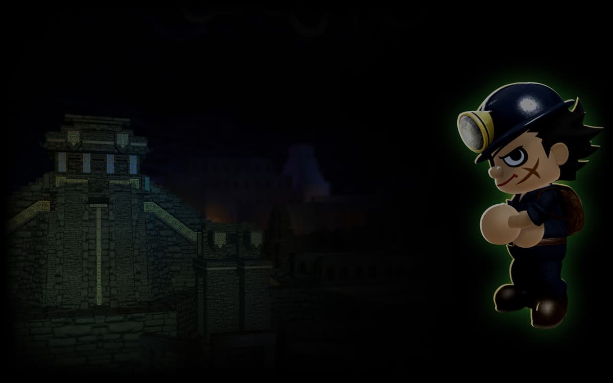 Dark Spelunker Background