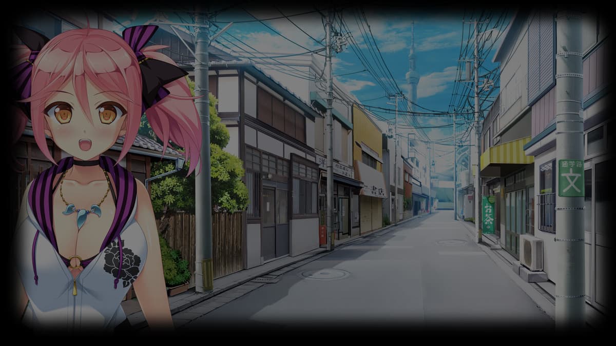 Akane and the Old Town