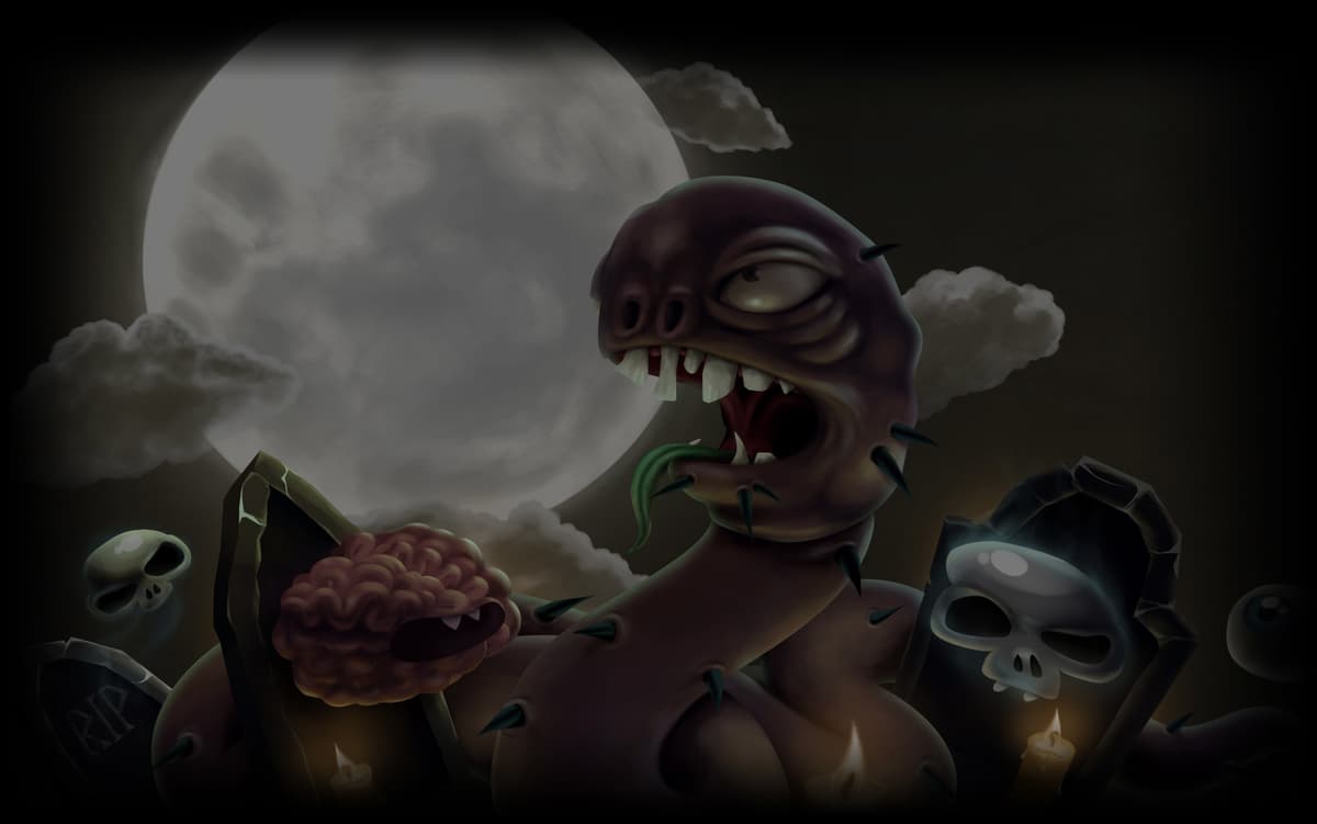 Omnom Necropolis background