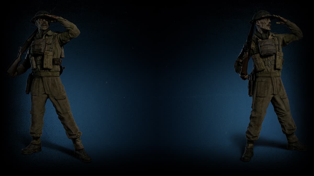 Paratrooper Zombie