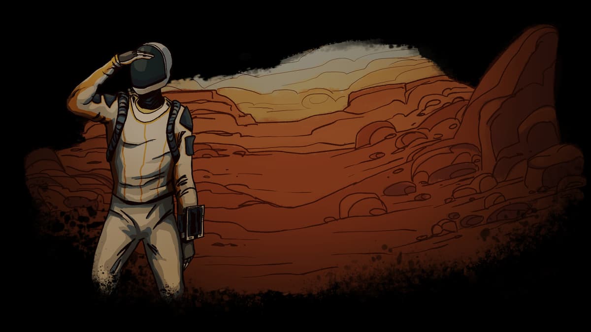 Occupy Mars Background Lookout