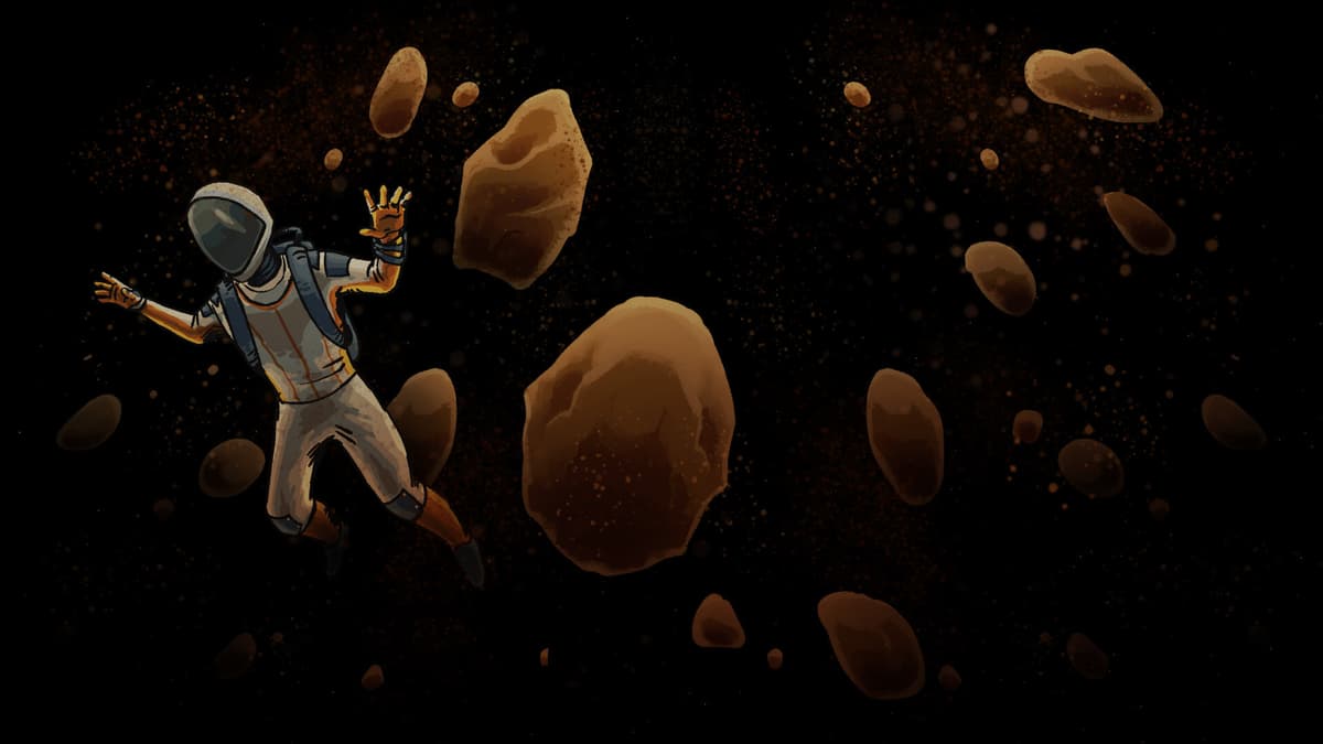 Occupy Mars Background Falling