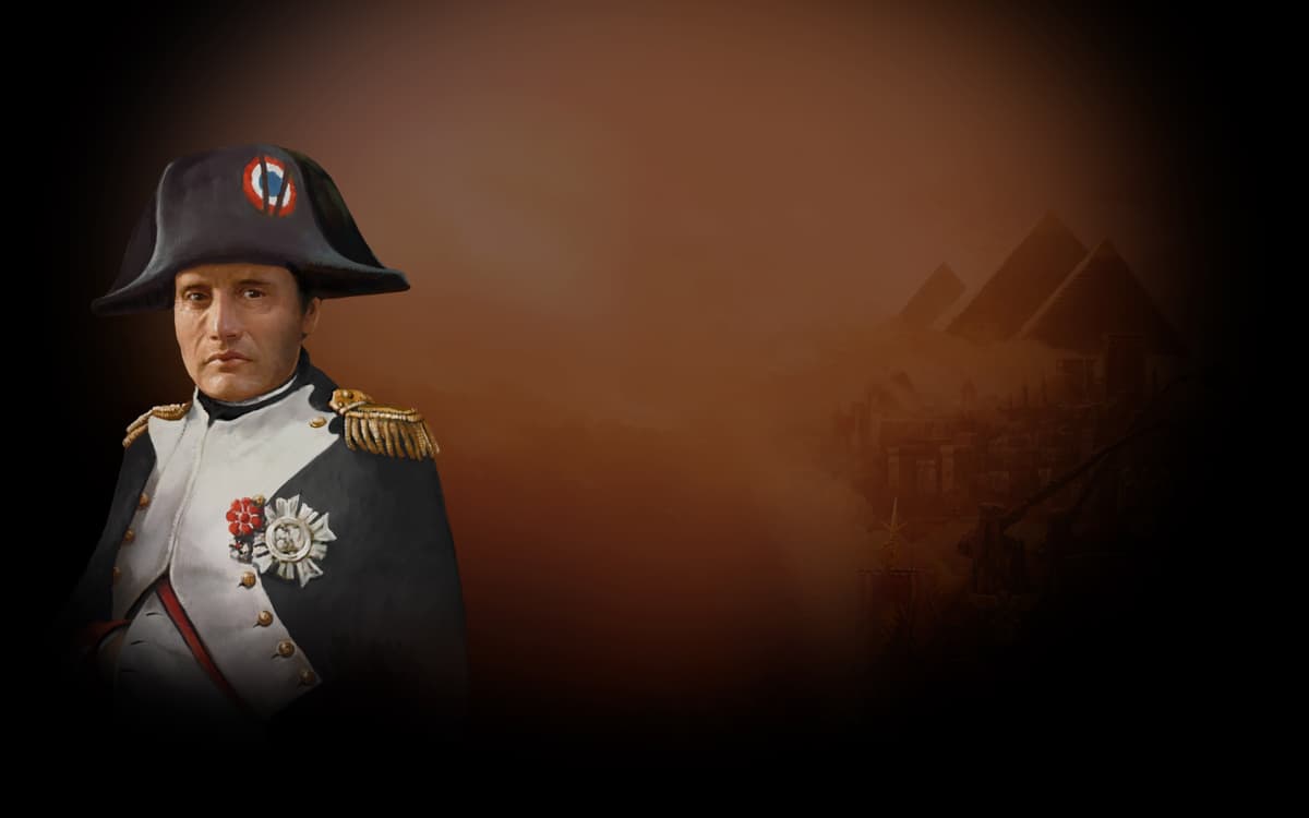 Napoleon Bonaparte (Profile Background)