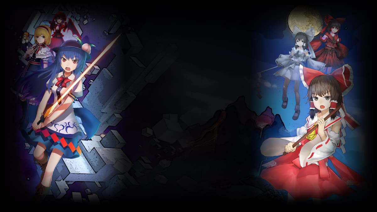 Background Tenshi vs Reimu