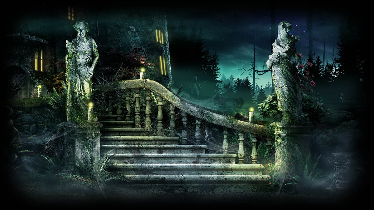 Castle stairs right