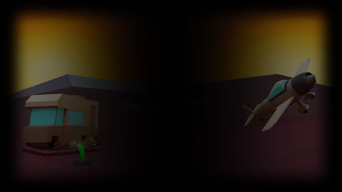 Plane and Camper