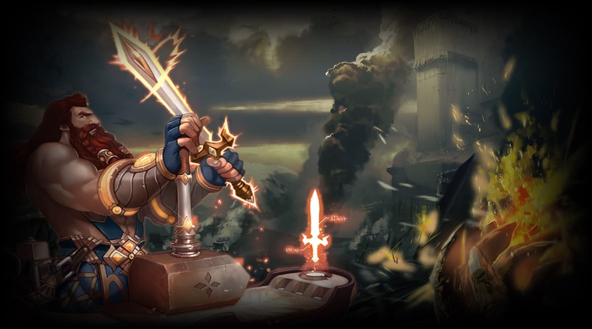Sindron, Master Smith (Profile Background)