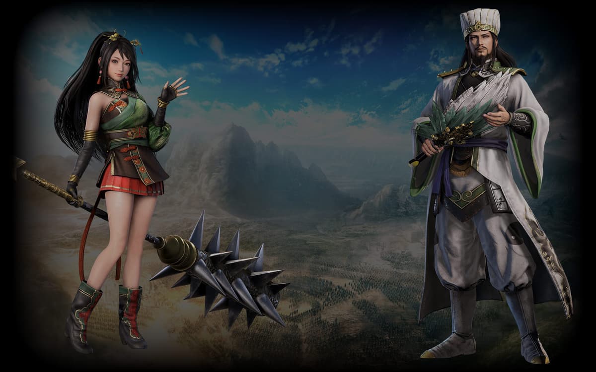 Guan Yinping & Zhuge Liang / 関銀屏と諸葛亮