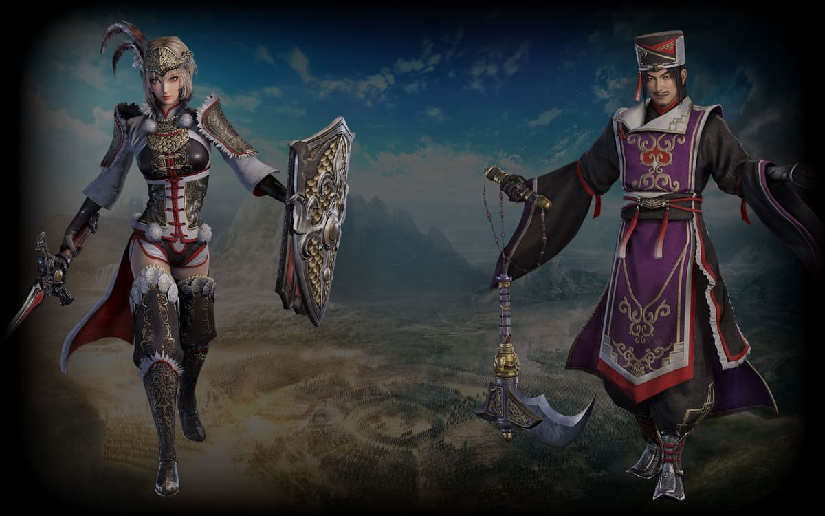 Lu Lingqi & Chen Gong / 呂玲綺と陳宮