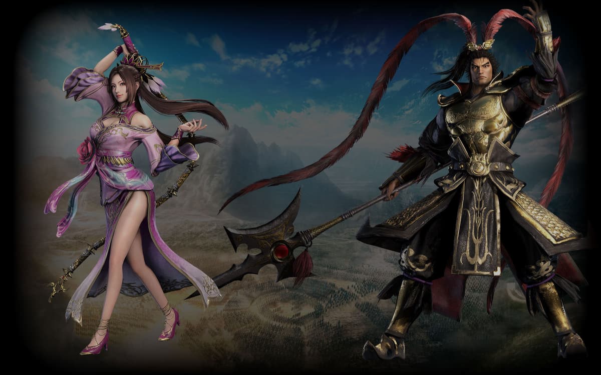 Diaochan & Lu Bu / 貂蝉と呂布