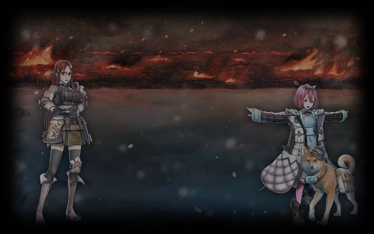 Angie, Rags and Lt. Victor