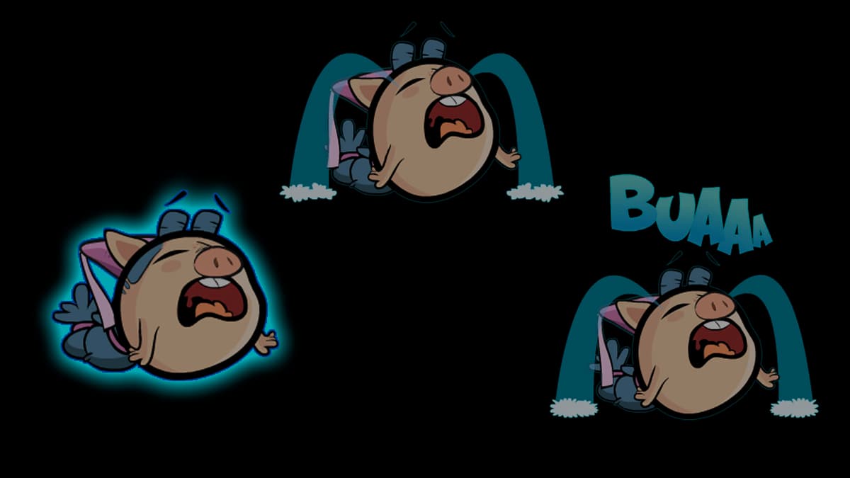 Piggy Princess Crying