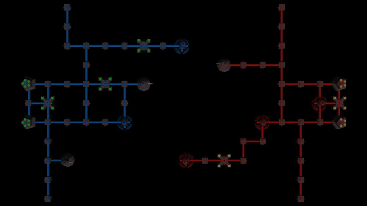 Blue vs Red