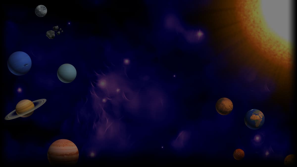Solar System (Profile Background)