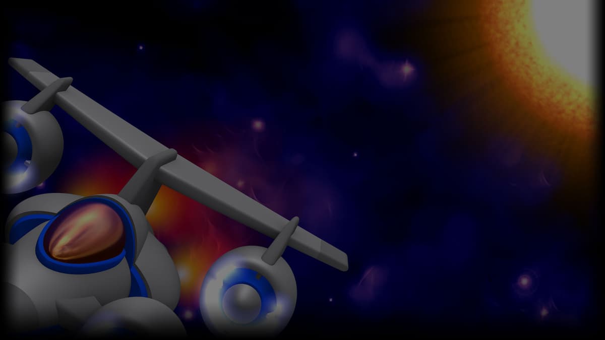 Spaceship (blue) (Profile Background)