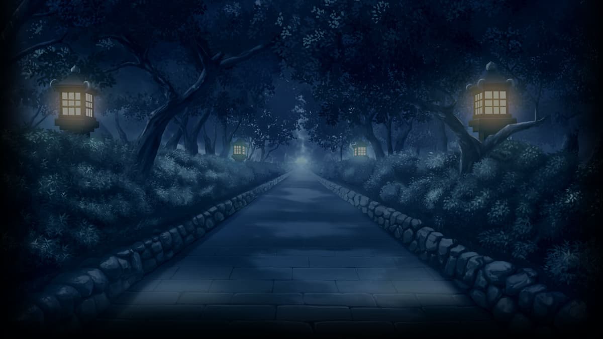 A dark alley