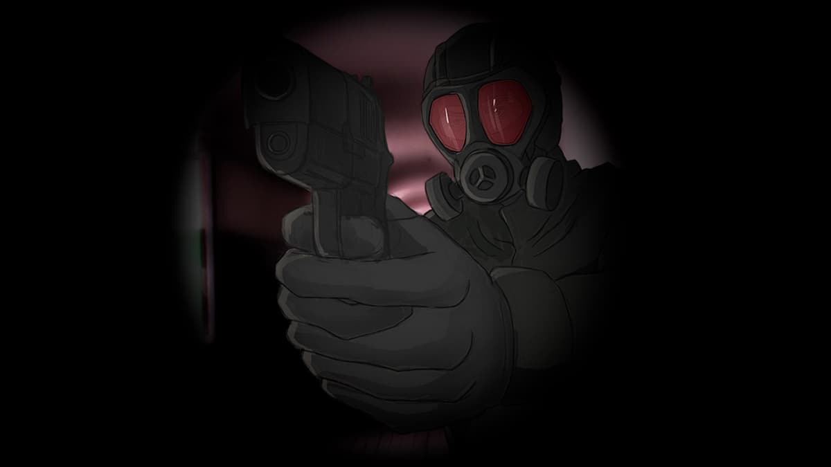 Man with gun (Profile Background)