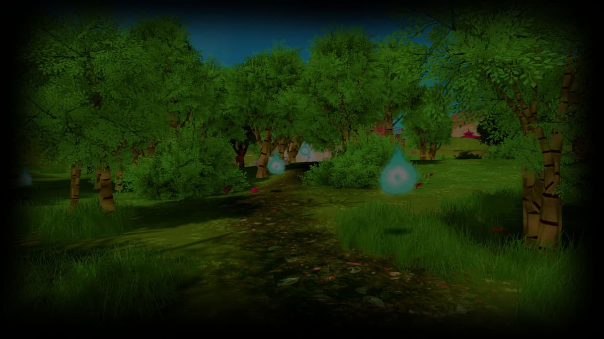 Inside the forest