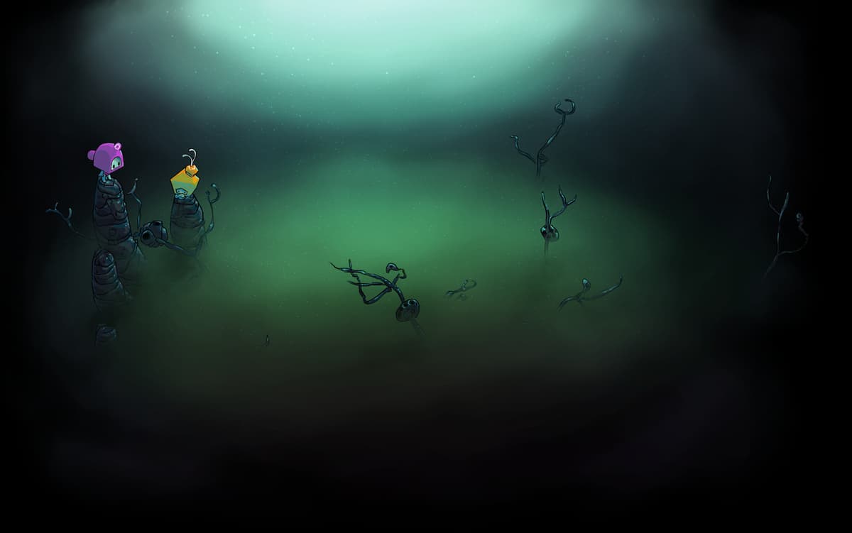 A Cavernous Embrace Below