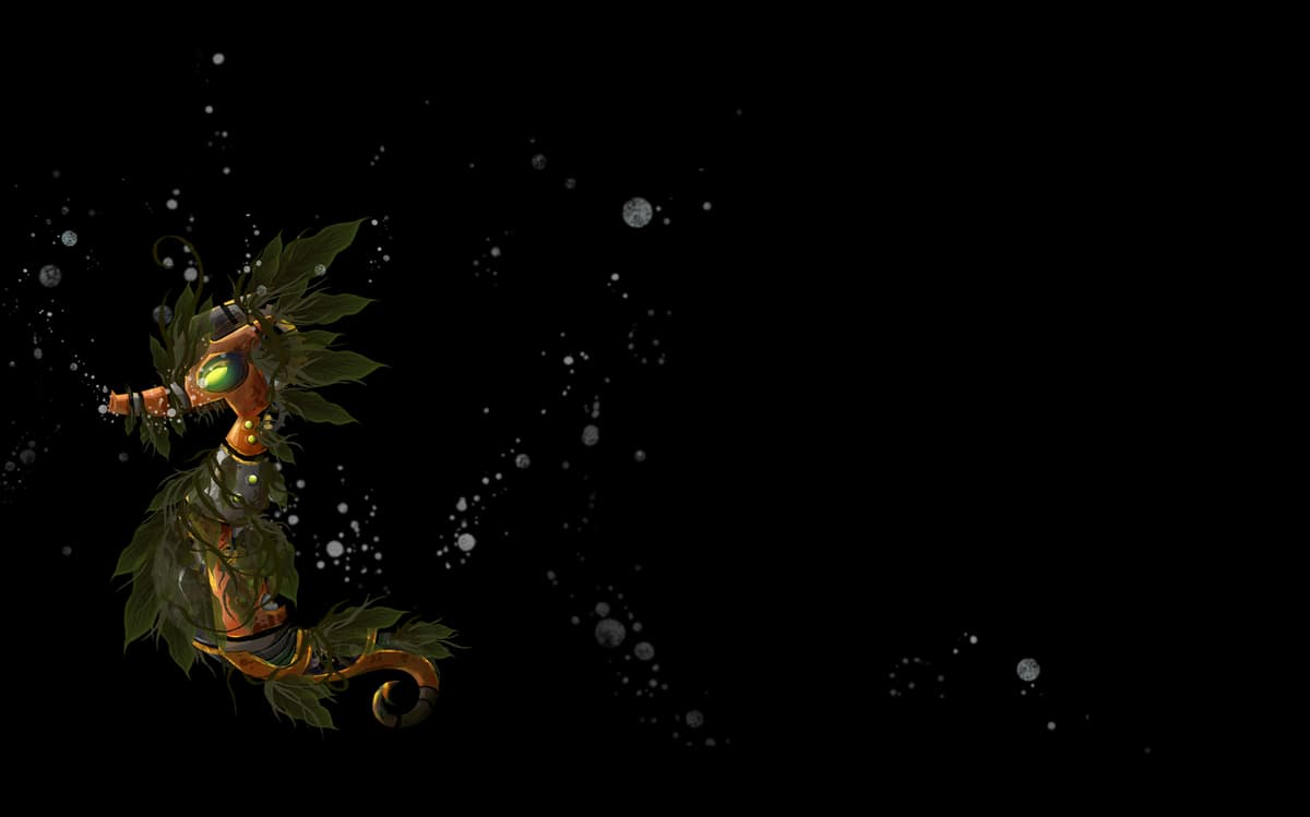 Clockwork Seahorse (Profile Background)