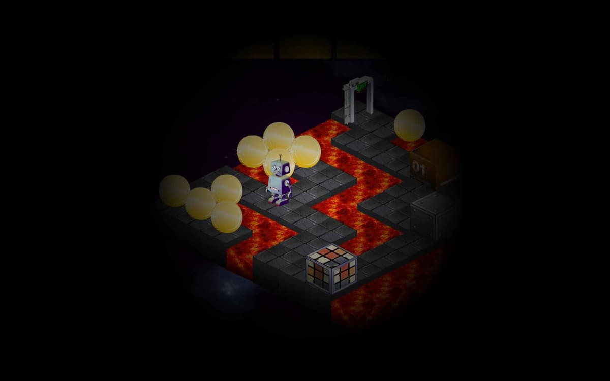 Gold and lava
