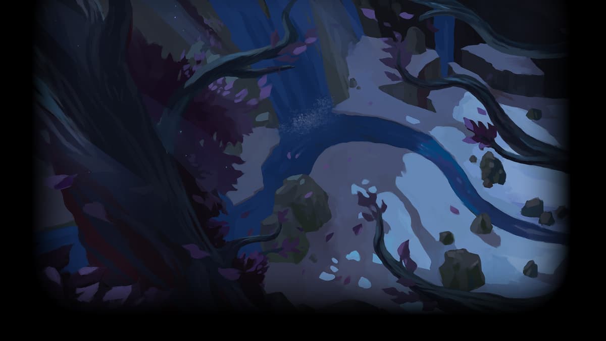 Night Waterfall