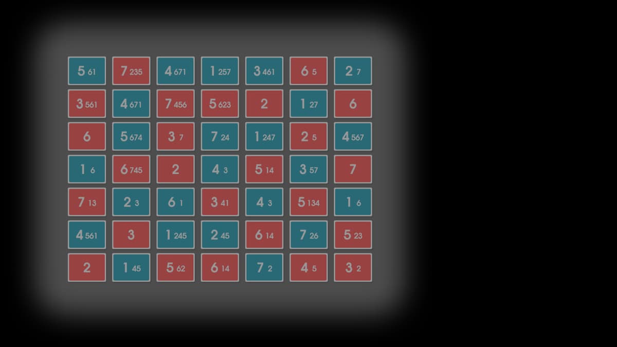 Puzzle 7x7