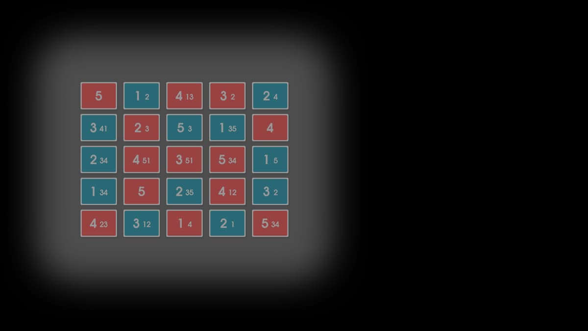 Puzzle 5x5