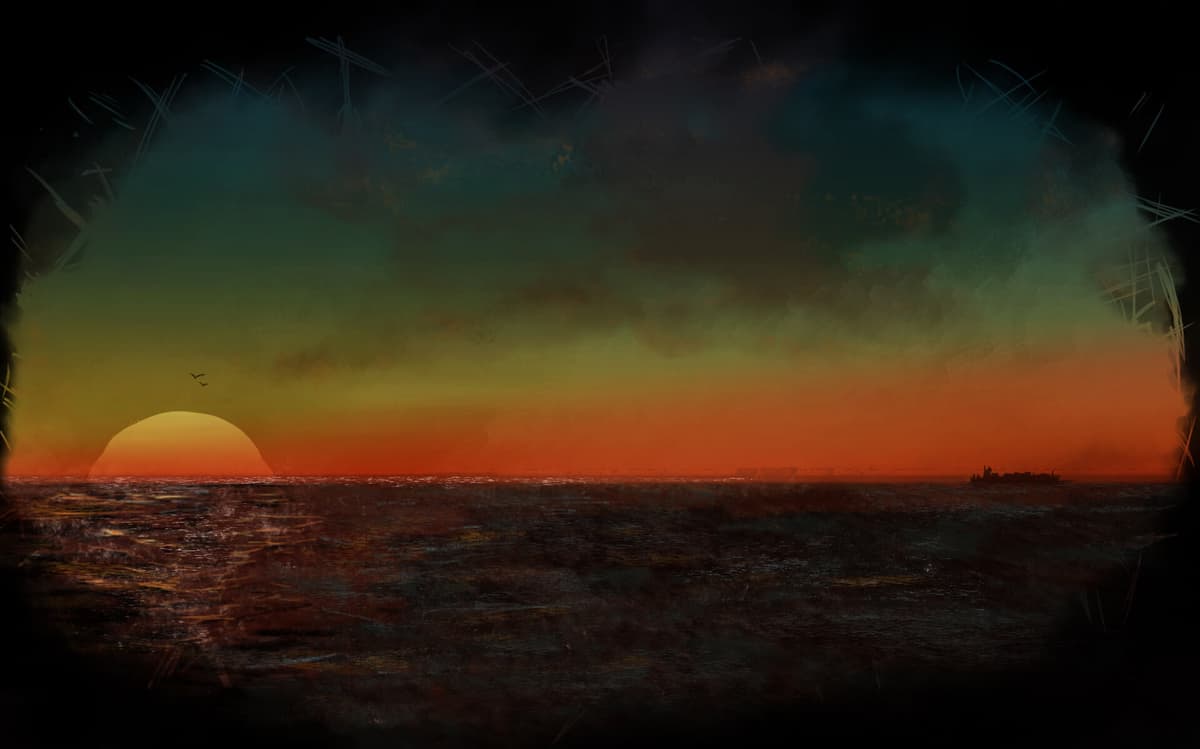 Sunset Sea