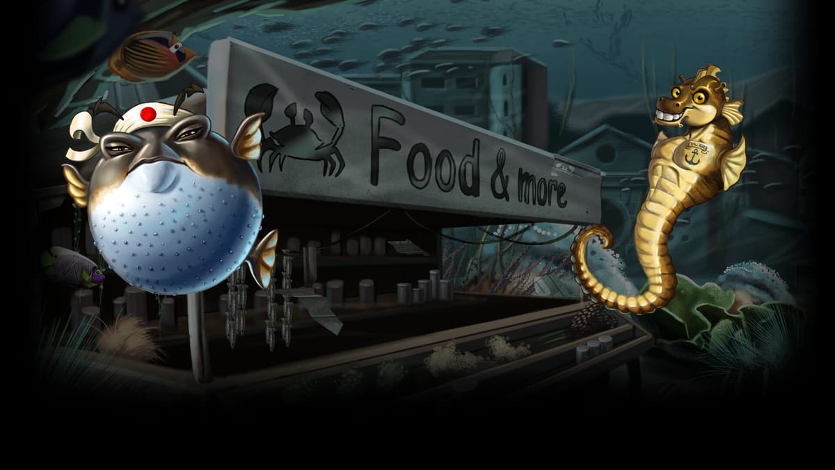 Fat Sumo and goofy Seahorse